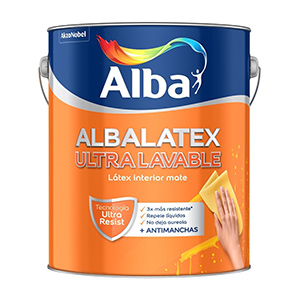 Albalatex Ultralavable Blanco 4 lts