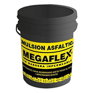 Megaflex Emulsion Asfaltica al agua 4 lts