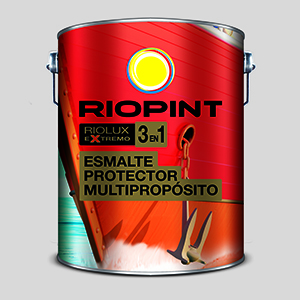 Riopint Riolux Esmalte + Convertidor Blanco 4 lts