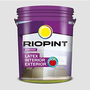 Riopint Latex Expresión Int/Ext Mate Blanco 1 lts