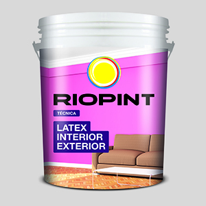 Riopint Latex Tecnica Int/ Ext Mate Blanco 4 lts